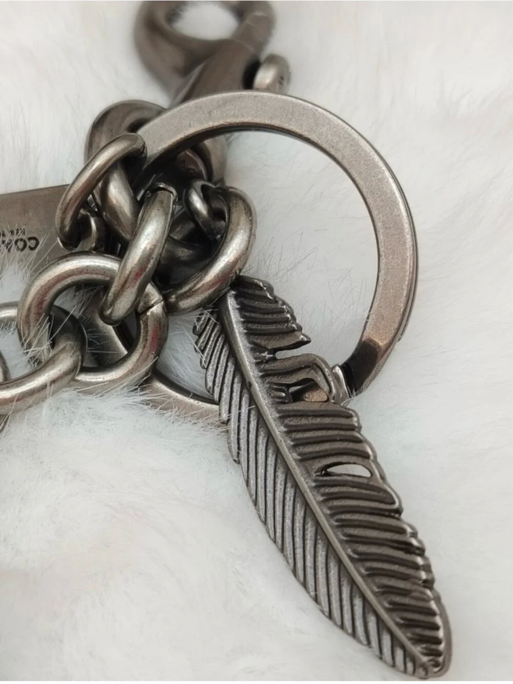 Coach Stegosaurus Steggy Rexy key Fob Bag Charm Keychain